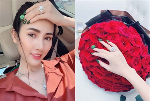 Hoa hậu vừa được bạn trai tặng nhẫn kim cương 5,5 tỷ giàu cỡ nào?