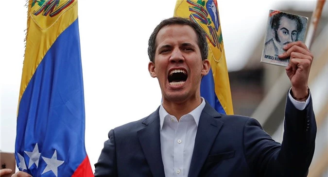 Lãnh đạo đối lập Venezuela Juan Guaido.