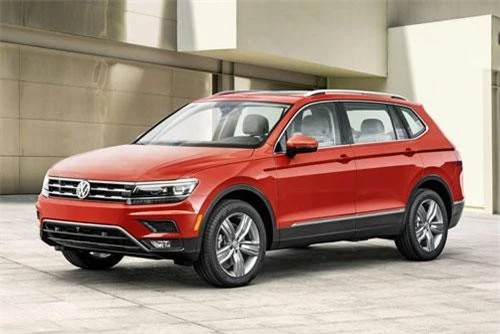 6. Volkswagen Tiguan 2019 (giá khởi điểm: 24.495 USD).