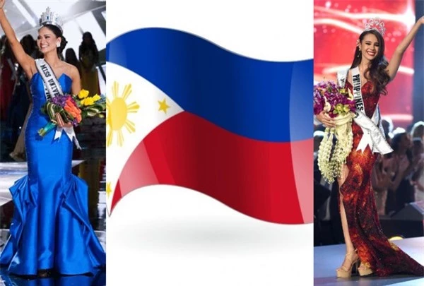 Như vậy Pia Wurtzbach và Catriona Gray đã giúp Philippines hoàn thành 2 trong 3 mảnh ghép của hình ảnh quốc kỳ. Và có thể trong những kỳ Miss Universe tiếp theo, quốc gia này sẽ hoàn thiện mảnh ghép màu trắng còn lại.