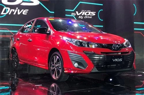 4. Toyota Vios (doanh số: 1.991 chiếc).