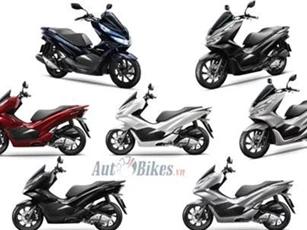 Chi tiết 3 phiên bản, 7 màu của Honda PCX 2019