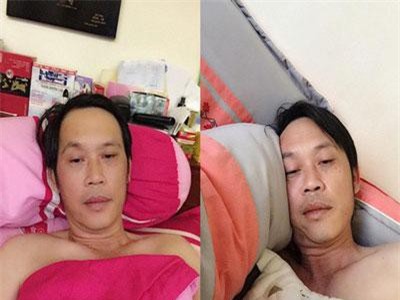 Dù bị ốm sụt cân tiều tụy, Hoài Linh vẫn trấn an người hâm mộ bằng cách rất dí dỏm