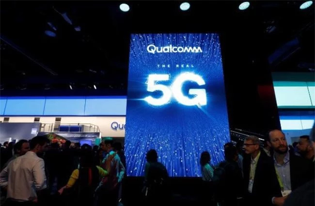 Qualcomm đã giới thiệu về kết nối 5G tại triển lãm CES 2019 ở Las Vegas hôm 8/1/2019. (Ảnh: Reuters)
