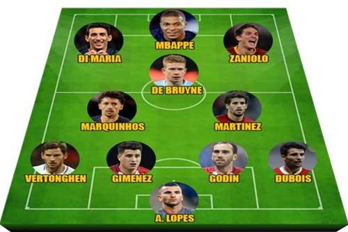 Đội hình tiêu biểu lượt đi vòng 1/8 Champions League