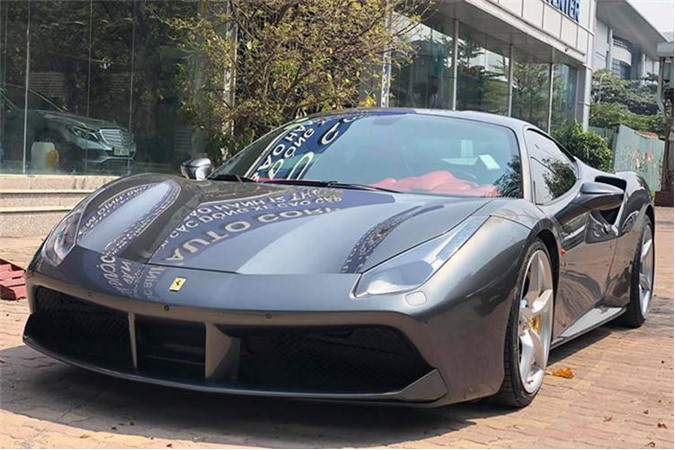 Siêu xe Ferrari 488 GTB cũ của Cường Đô la chỉ 7,3 tỷ