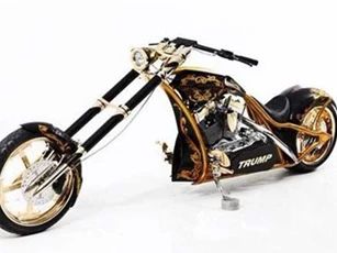 Mê mẩn chiếc chopper "toàn vàng" của Tổng thống Mỹ