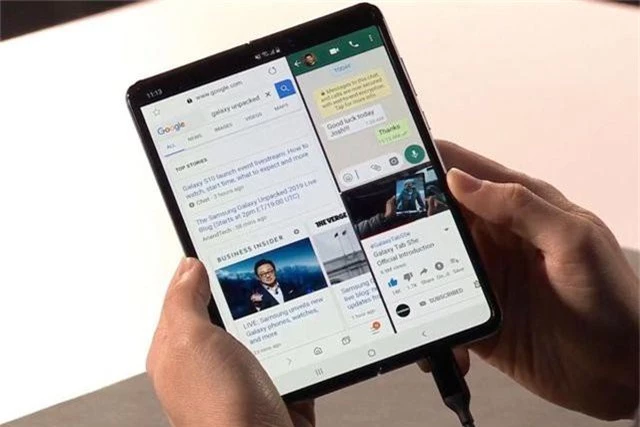 Siêu điện thoại gập Galaxy Fold ra mắt giá 46 triệu, không bán ở Việt Nam - 4