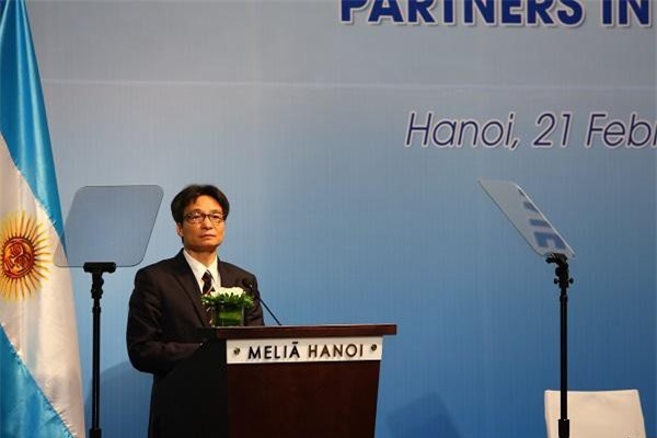 Phó Thủ tướng Vũ Đức Đam giới thiệu lợi thế của Việt Nam với các DN Argentina