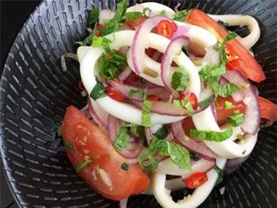 Cách làm món gỏi mực chua ngọt