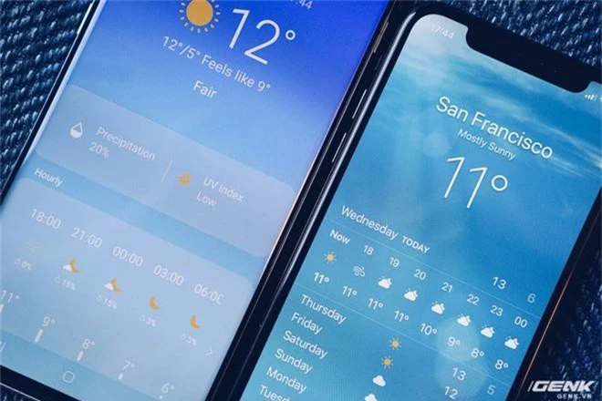 So sánh màn hình Galaxy S10+ và iPhone XS: Đục lỗ hay tai thỏ? Cằm ai mỏng hơn? - Ảnh 3.