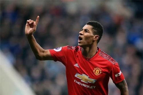 Tiền đạo: Marcus Rashford (M.U).