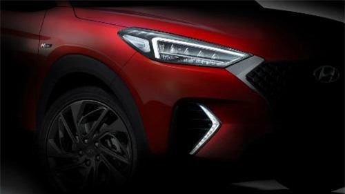 SUV mới Hyundai Tucson N Line lộ diện với cập nhật sang trọng