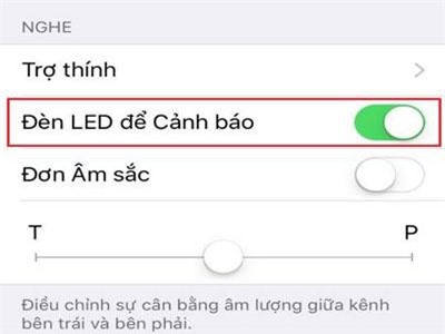 Hướng dẫn cài đặt đèn flash LED của iPhone làm đèn thông báo