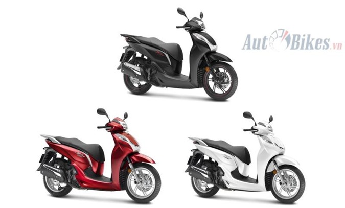 Chi tiết 2 phiên bản, 3 màu Honda SH 300i 2019