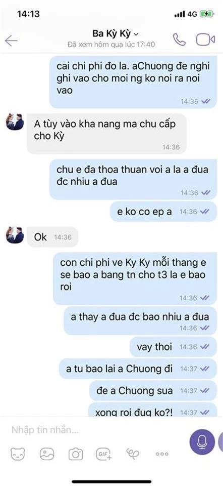 Bị tố không có gặp con, Lý Phương Châu tung bằng chứng Lâm Vinh Hải mặc cả từng đồng chu cấp cho con trong khi tặng nhà tiền tỷ cho Linh Chi - Ảnh 6.