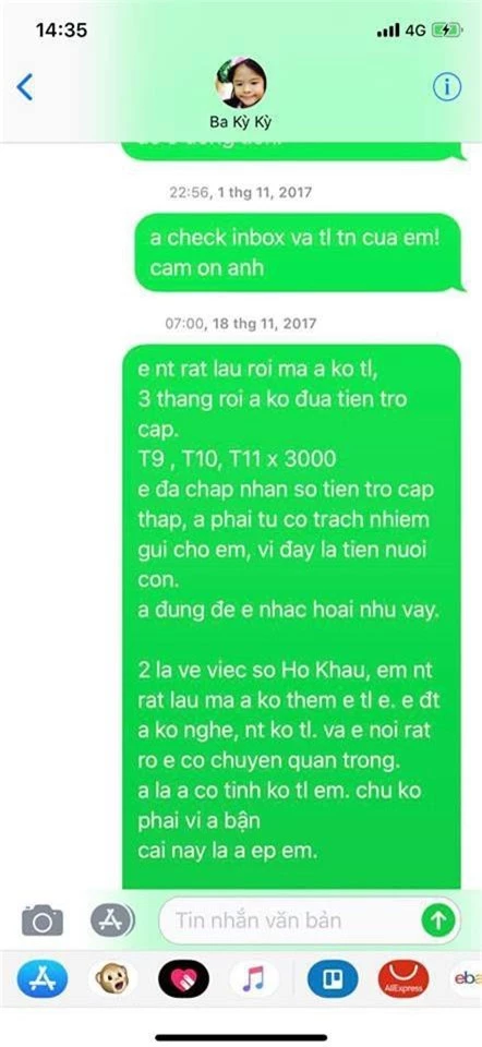 Bị tố không có gặp con, Lý Phương Châu tung bằng chứng Lâm Vinh Hải mặc cả từng đồng chu cấp cho con trong khi tặng nhà tiền tỷ cho Linh Chi - Ảnh 8.