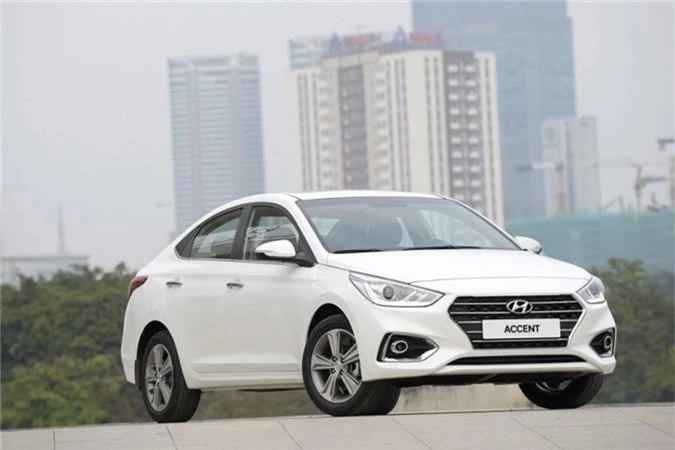 chi tiet 3 phien ban 4 mau cua hyundai accent 2019