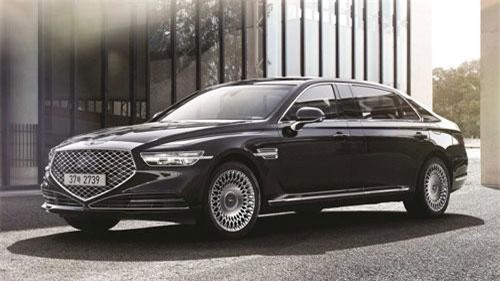 Genesis G90 Limousine đấu S-Class Maybach giá 138.000 USD