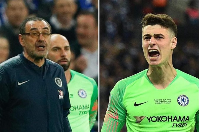 HLV Sarri và Kepa chính thức lên tiếng về vụ "trên bảo dưới không nghe" khi thay người