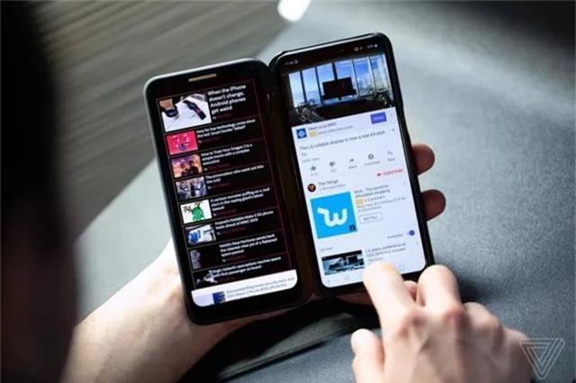 LG ra smartphone màn hình gập đối đầu Samsung và Huawei - 2