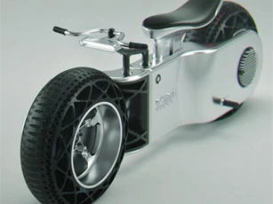 Độc đáo chiếc xe có kiểu dáng hình 'con nhộng'