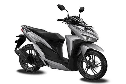 Honda Vario 150 màu bạc nhám.