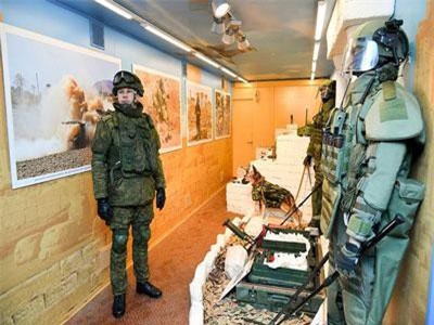 Bất ngờ cách Nga trưng bày chiến lợi phẩm từ chiến trường Syria