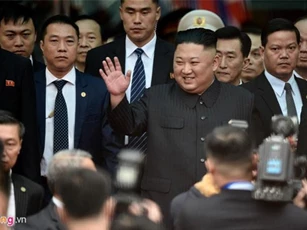 Chủ tịch Triều Tiên Kim Jong-un đã tới Việt Nam