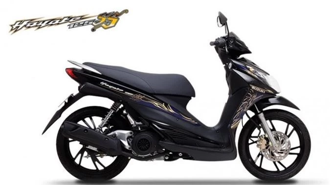 Suzuki Hayate 125 SS 2019 màu đen