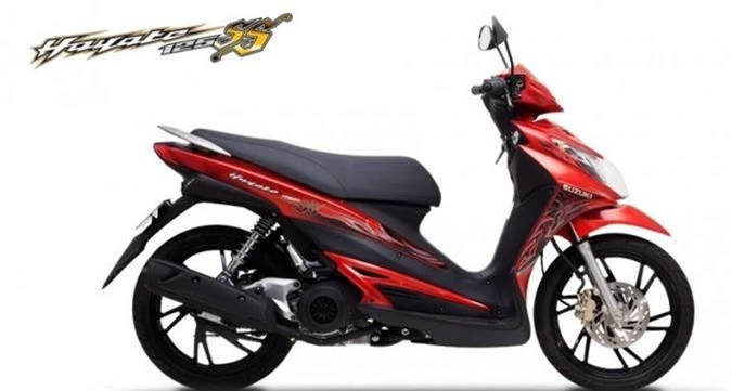 Suzuki Hayate 125 SS 2019 màu đỏ- đen