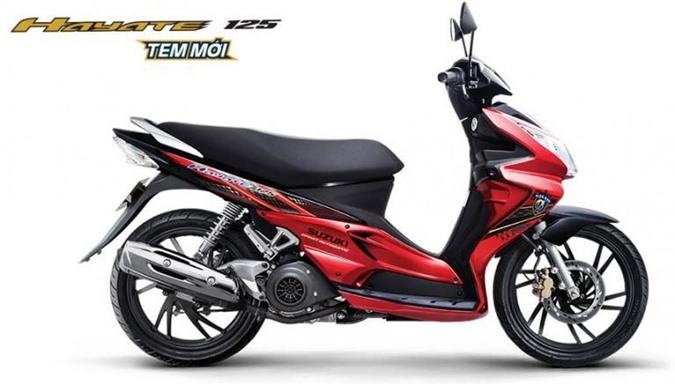 Đánh giá chi tiết Suzuki Hayate 125 2019