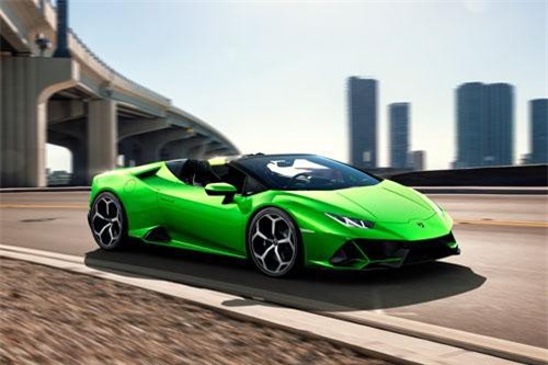 Lamborghini Huracan Evo Spyder ra mắt: Siêu xe mui trần mạnh 630 mã lực