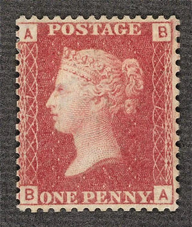 Tem Plate 77 Penny Red có giá 550.000 bảng Anh.