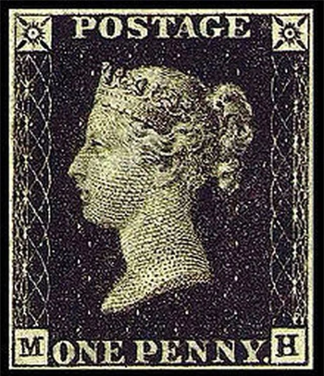 Penny Black là con tem đầu tiên trên thế giới.