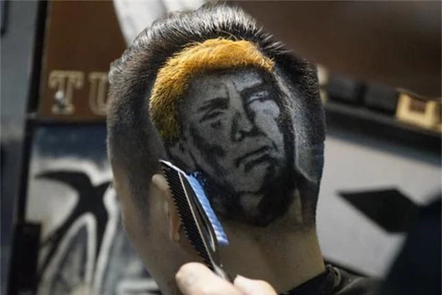 Chàng trai cắt tóc tạo hình Tổng thống Trump lên truyền hình ABC của Mỹ - 3