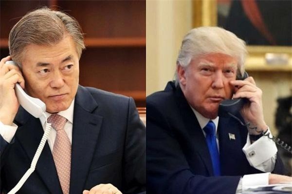 Ông Trump được yêu cầu gọi điện cho Tổng thống Hàn Quốc thông báo kết quả hội nghị thượng đỉnh