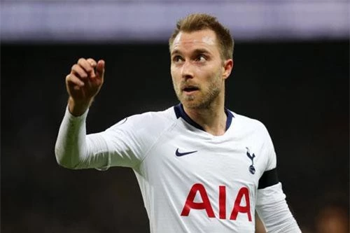 Tiền vệ trung tâm: Christian Eriksen (Tottenham).