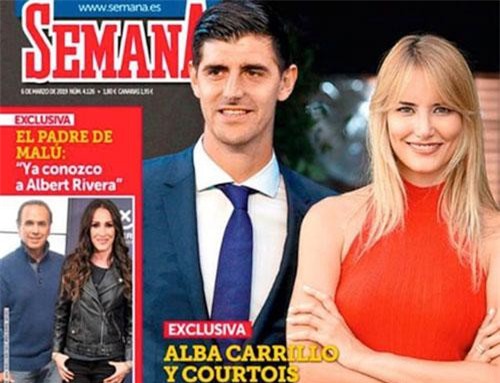 Vừa chia tay vợ con, thủ môn Real đã có bồ mới xinh đẹp