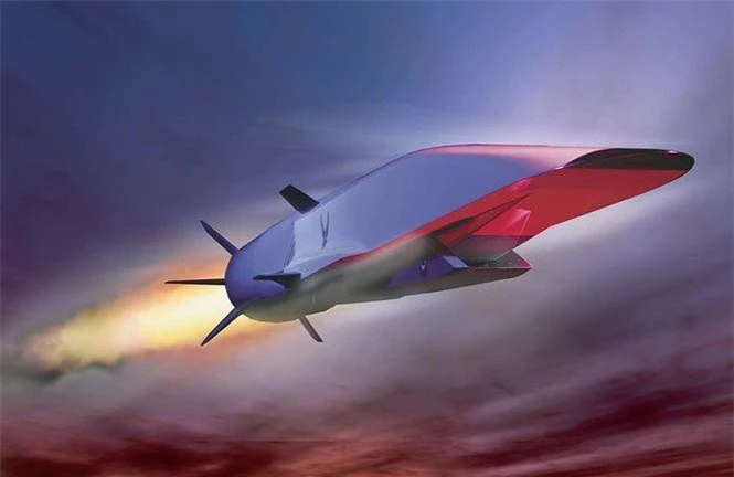 Mô phỏng tên lửa siêu thanh Boeing X-51 Waverider.