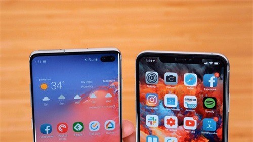Galaxy S10 + so sánh tốc độ với iPhone XS Max: Chiến thắng thuộc về ai?