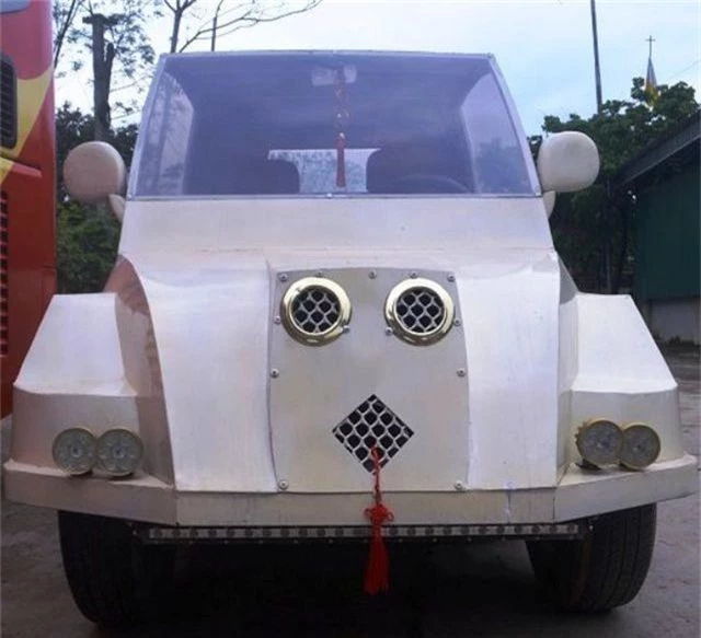 9x Nghệ An tự chế “siêu xe” từ động cơ xe máy - 5