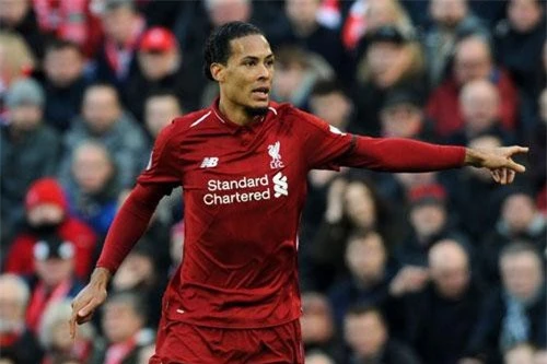 Trung vệ: Virgil van Dijk (Liverpool).