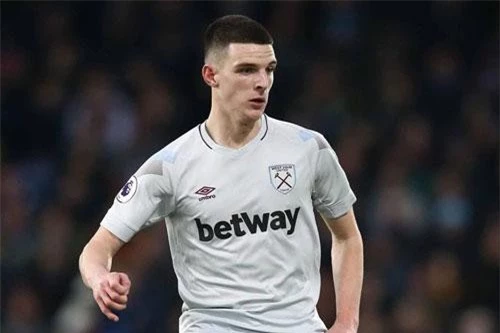 Tiền vệ: Declan Rice (West Ham).