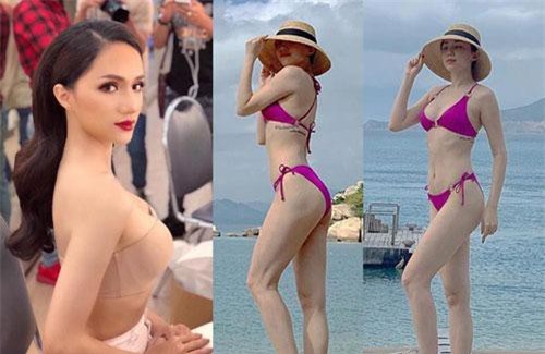 Hương Giang khoe ngực đầy, Tóc Tiên diện bikini nóng bỏng