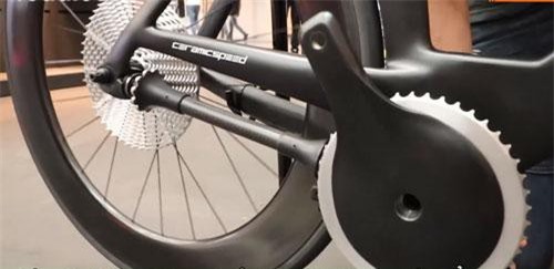 CLIP: Xe đạp không xích làm tăng hiệu quả hơn 99%
