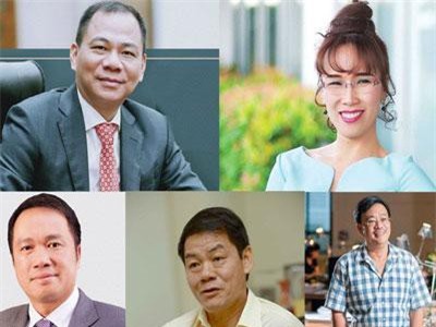 Việt Nam có 5 tỷ phú trong danh sách của Forbes