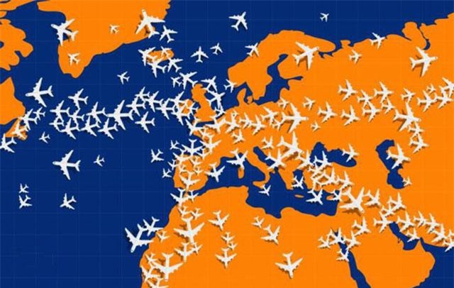 Câu đố tìm máy bay đi ngược chiều: 99% số người không thể tìm ra câu trả lời trong 1 phút