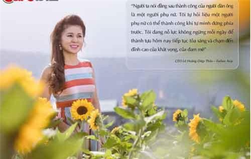 Bà Lê Hoàng Diệp Thảo gửi lời chúc ngày 8/3: 'Là một phụ nữ hiện đại, bạn phải dám nghĩ lớn và hành động quyết liệt'