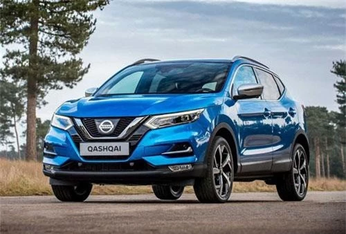 5. Nissan Qashqai (doanh số: 5.719 chiếc).